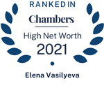 Elena Vasilyeva - Chambers HNW 2021