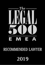 Legal 500 recommented lawyer