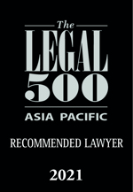 APAC Recommended Lawyer 2021 - JLee