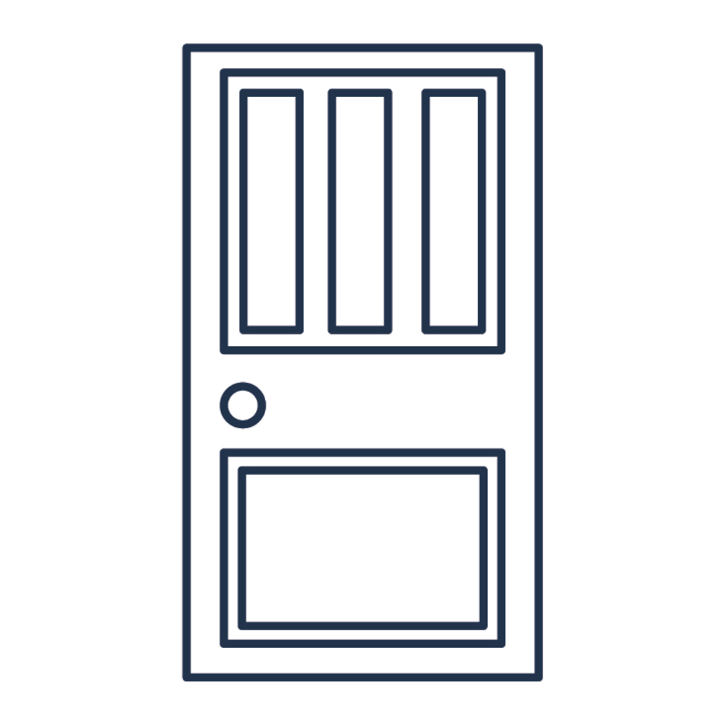 door-without-windows-icon